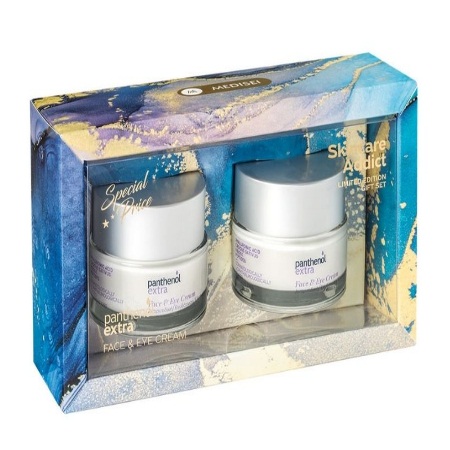 Panthenol Extra Πακέτο Skincare Addict Face & Eye Cream Αναπλαστική & Αντιρυτιδική Κρέμα Προσώπου & Ματιών 50ml 1+1 ΔΩΡΟ
