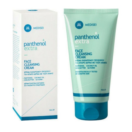 Panthenol Extra Face Cleansing Cream Κρέμα Καθαρισμού Προσώπου για Λιπαρό Δέρμα με Τάση Ακμής 150ml