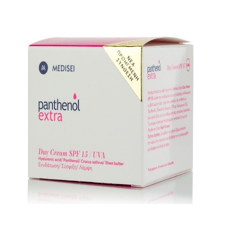 Medisei Panthenol Extra Day Cream SPF15 Ενυδατική Κρέμα Προσώπου 50ml