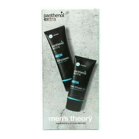 Medisei Panthenol Extra Mens Theory Καθαριστικό για Πρόσωπο-Σώμα-Μαλλιά 200ml + Ζελέ Μαλλιών 150ml
