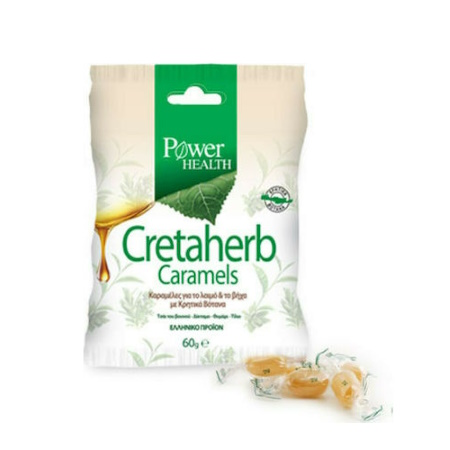 Power Health Cretaherb Καραμέλες για Ξηρό Βήχα χωρίς Γλουτένη Κρητικά Βότανα 60gr