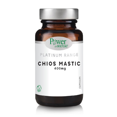Power of Nature Platinum Range Chios Mastic 400mg Συμπλήρωμα Διατροφής με Μαστίχα Χίου 15 Κάψουλες