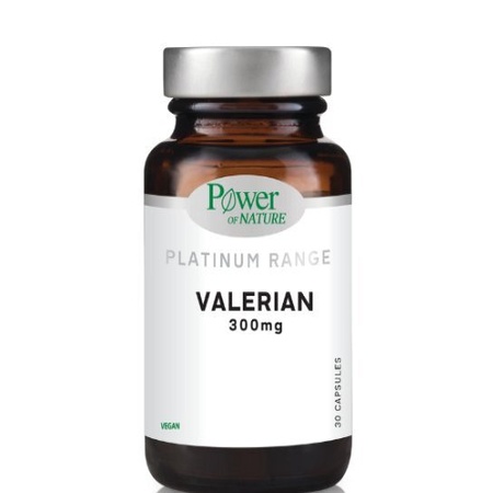 Power of Nature Platinum Range Valerian 300mg Συμπλήρωμα Διατροφής με Βαλεριάνα 30 Κάψουλες