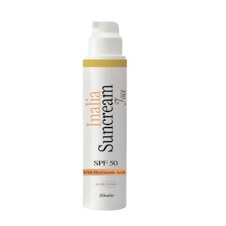 Inalia Suncream Face Αντηλιακή Κρέμα Προσώπου SPF50 50ml