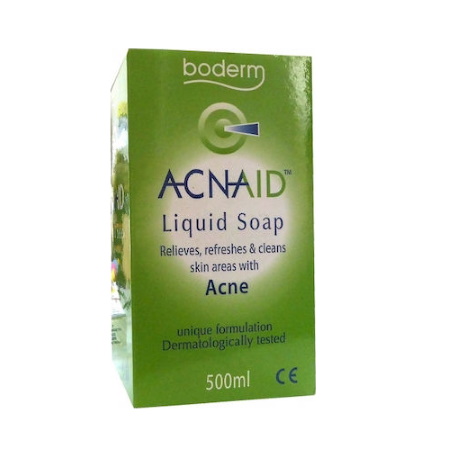 Boderm Acnaid Liquid Soap Υγρό Καθαρισμού για την Ακνεϊκή Επιδερμίδα 500ml
