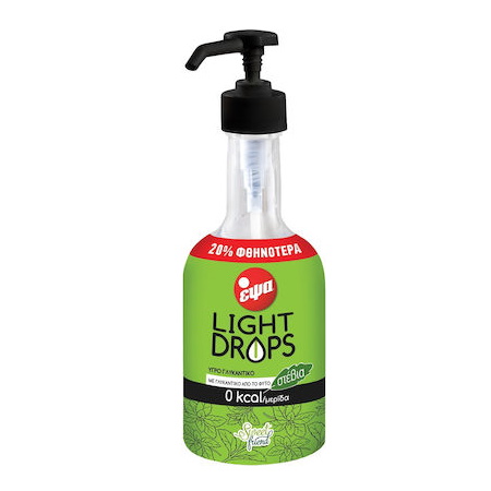 ΕΨΑ Light Drops Γλυκαντικό με Στέβια 500ml