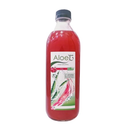 Genomed Aloe G 100% Φυσικός Χυμός Κρητικής Αλόης πόσιμο τζελ με ρόδι 1000ml