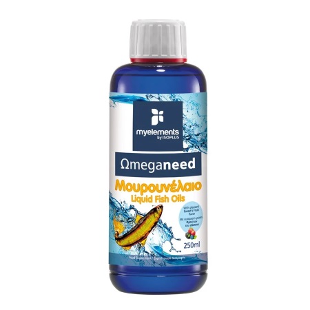 My Elements Omeganeed Μουρουνέλαιο Λεμόνι 250ml