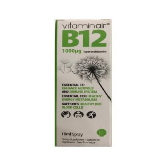 Medicair Vitaminair Βιταμίνη B12 1000mg σε σπρέυ για την Υγεία του Νευρικού Συστήματος 10ml