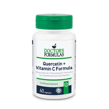 Doctors Formulas Quercetin & Vitamin C Συμπλήρωμα Διατροφής για το Ανοσοποιητικό 60 κάψουλες