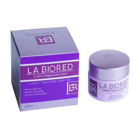 La Biored Luxious Premium Regenerative Light Texture Cream Κρέμα Προσώπου Ανανέωσης & Λάμψης Ελαφριάς Υφής SPF30 50ml