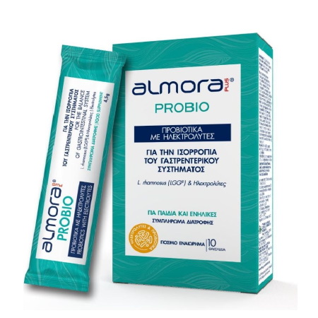 Elpen Almora Plus Probio Προβιοτικά με Ηλεκτρολύτες 10 x 4.5gr