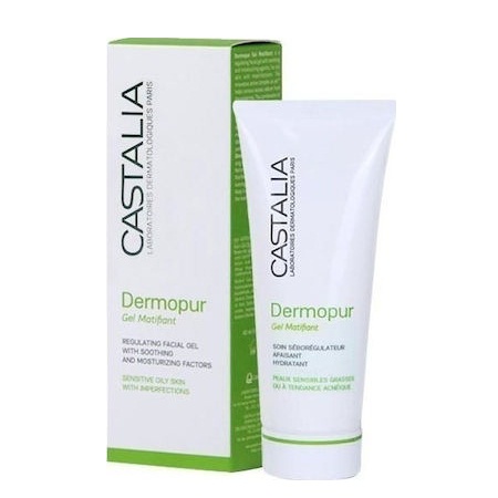 Castalia Dermopur Gel Matifiant Σμηγματορυθμιστική Κρέμα-Τζελ 40ml