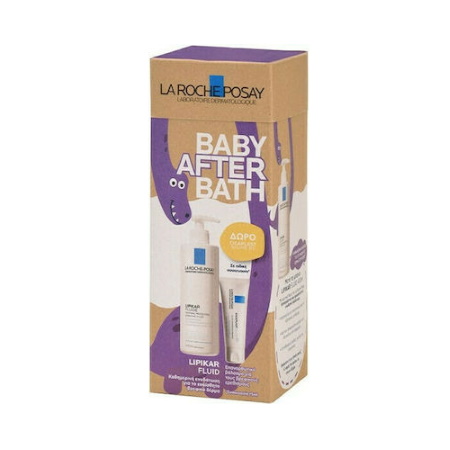 La Roche Posay Promo Lipikar Fluid Καταπραϋντικό και Προστατευτικό Ενυδατικό Γαλάκτωμα 400ml & Cicaplast Baume B5 15ml