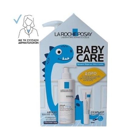 La Roche Posay Baby Care Promo Lipikar Baume AP+M Ενυδατικό Βάλσαμο για το Βρεφικό Δέρμα με Τάση Ατοπίας 400ml & Δώρο Cicaplast Baume B5+ για την Καταπράυνση του Δέρματος 15ml