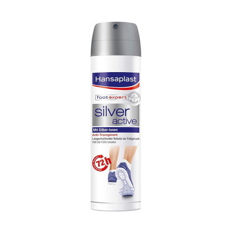 Hansaplast Silver Active αποσμητικό κατά της εφίδρωσης 150ml
