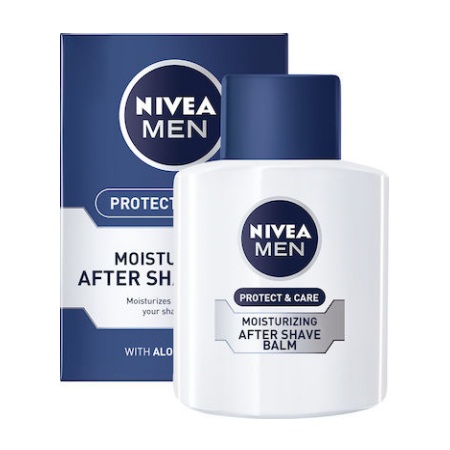 Nivea Protect & Care Moisturizing After Shave Balm with Aloe Vera Ενυδατικό Βάλσαμο για μετά το Ξύρισμα με Αλόη Βέρα 100ml