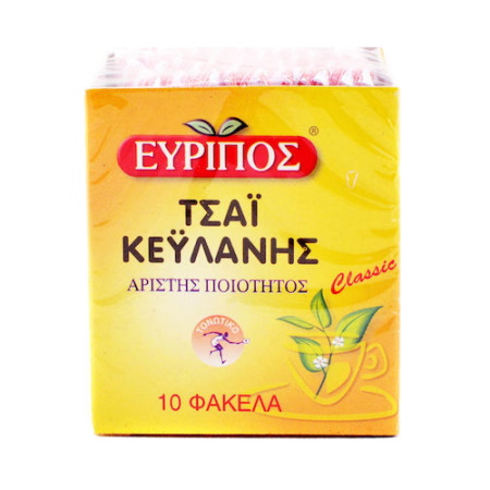 Εύριπος Τσάι Κεϋλάνης 10 φακελάκια