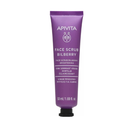 Apivita Face Mask Μάσκα Απολέπισης για Λάμψη με Μύρτιλλο 50ml