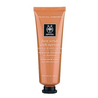 Apivita Face Scrub Apricot Ήπιας Απολέπισης με Βερύκοκο 50ml