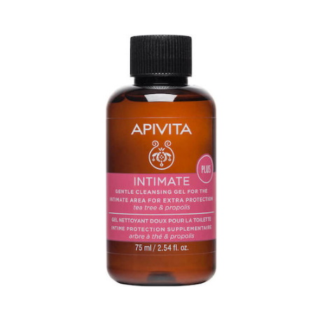 Apivita Intimate Plus Gel Καθαρισμού με Tea Tree & Πρόπολη 75ml