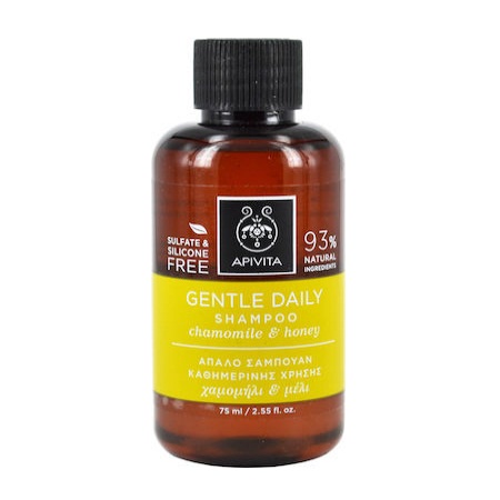 Apivita Gentle Daily Απαλό Σαμπουάν Καθημερινής Χρήσης Με Χαμομήλι & Μέλι 75ml