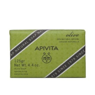 Apivita Natural Soap Σαπούνι με Ελιά για τις ξηρές επιδερμίδες 125gr