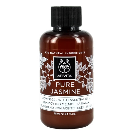 Apivita Pure Jasmine Moisturizing Body Milk Ενυδατικό Γαλάκτωμα Σώματος με Γιασεμί 75ml