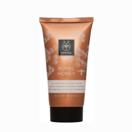 Apivita Royal Honey Rich Moisturizing Body Cream Πλούσια Κρέμα Ενυδάτωσης 150ml