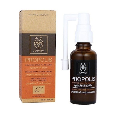 Apivita Propolis Βιολογικό Spray για το Λαιμό 30ml