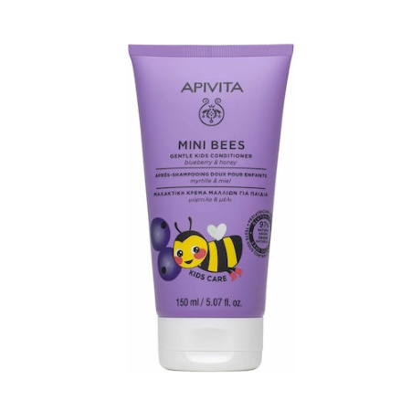Apivita Υποαλλεργικό Παιδικό Conditioner Mini Bees με Μέλι για Εύκολο Χτένισμα σε Μορφή Κρέμας 150ml