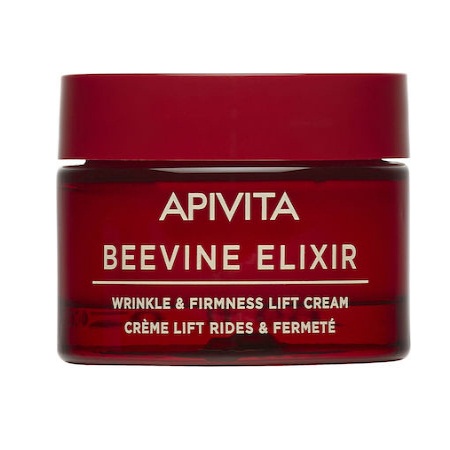 Apivita Beevine Elixir Wrinkle & Firmness Lift Cream Rich Αντιρυτιδική Κρέμα Ημέρας Σύσφιξης Και Ανόρθωσης Πλούσιας Υφής 50ml