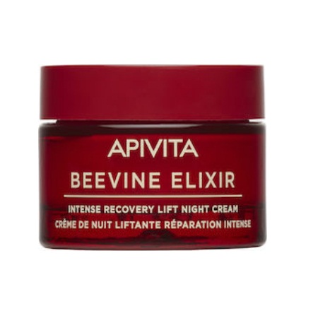 Apivita Beevine Elixir Intense Recovery Lift Night Cream  Κρέμα Προσώπου Νύχτας Εντατικής Επανόρθωσης και Σύσφιξης 50ml