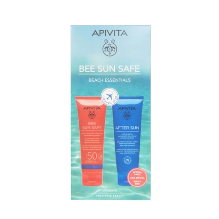 Apivita Bee Sun Safe Hydra Fresh Αντηλιακό Γαλάκτωμα Προσώπου-Σώματος 100ml SPF50 & After Sun 100ml