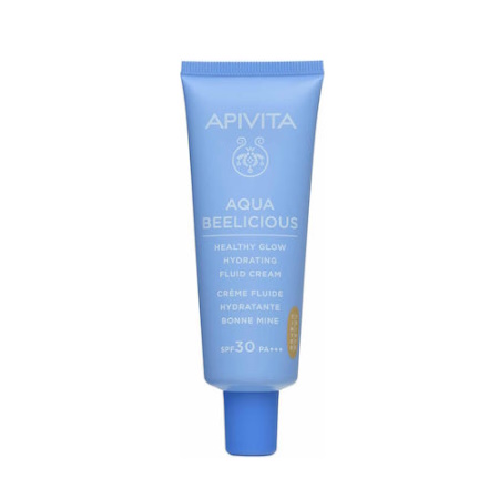 Apivita Aqua Beelicious 24ωρη Κρέμα Προσώπου Ημέρας με Χρώμα και SPF30 για Ενυδάτωση 40ml