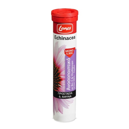 Lanes Echinacea με Βιταμίνη C, Για την Πρόληψη του Κρυολογήματος 20 Αναβρ.Δισκία