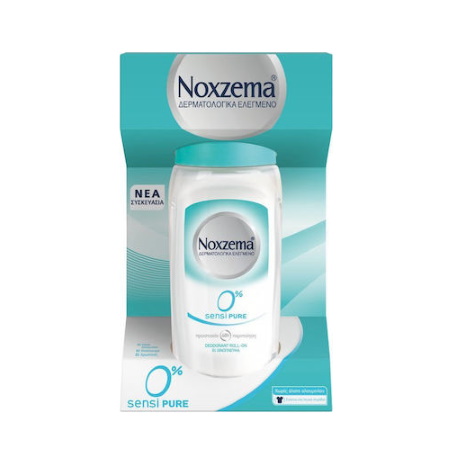 Noxzema Roll On Sensipure 0% Αποσμητικό Για Ευαίσθητες Επιδερμίδες 50ml