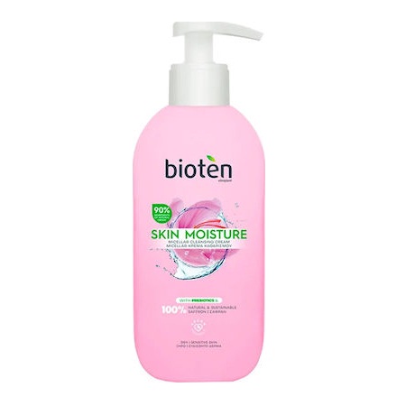 Bioten Skin Moisture Micellar Cleansing Cream Κρέμα Καθαρισμού Προσώπου Για Ξηρές - Ευαίσθητες Επιδερμίδες 200ml