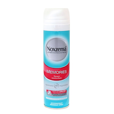 Noxzema Spray Memories 48h, Αποσμητικό με Άρωμα Λουλουδιών 150ml