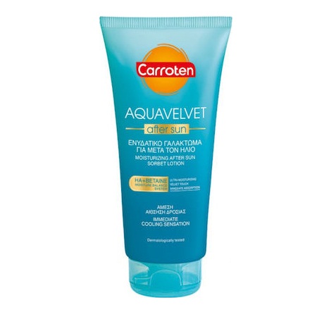Carroten Aquavelvet After Sun Ενυδατικό Γαλάκτωμα για μετά τον Ήλιο 200ml