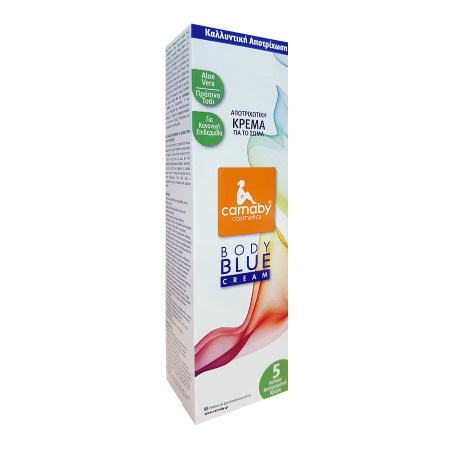 Carnaby Body Blue Cream Aloe Vera/Green Tea Αποτριχωτική κρέμα για το σώμα 150ml