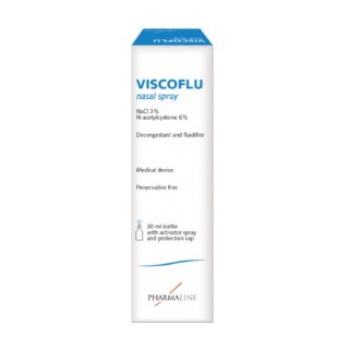 Pharmaline Viscoflu Nasal Spray με Βλεννολυτική δράση για την ευεξία των Αεραγωγών 30ml