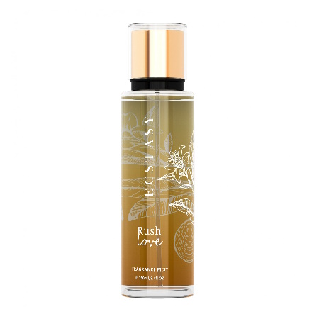 Ecstasy Rush Love Body Mist Άρωμα Σώματος με Λευκά Άνθη και Κεχριμπάρι 250ml