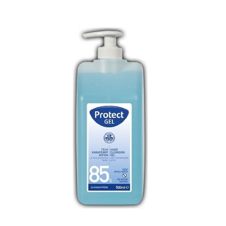 Protect Gel 85% Αλκοολούχο Ζελέ Καθαρισμού Χεριών 500ml