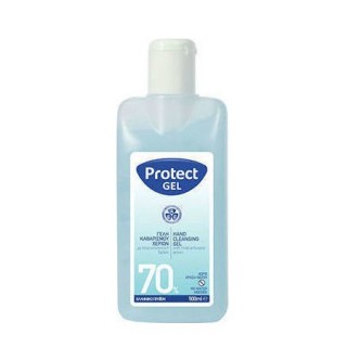 Protect Gel Καθαρισμού Χεριών με Ήπια Αντισηπτική Δράση 70% 100ml
