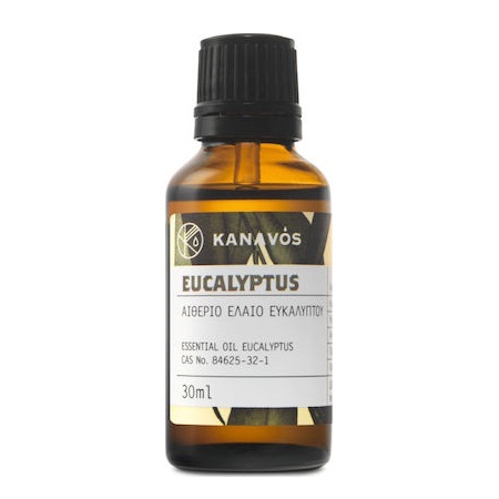 Kanavos Essential Oil Eucalyptus Αιθέριο Έλαιο Ευκαλύπτου 30ml