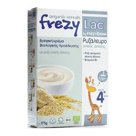 Frezylac Ρυζάλευρο Ολικής Άλεσης από τον 4ο μήνα 175gr