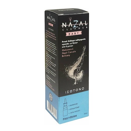 Frezyderm Nazal Cleaner Baby Isotonic Ισότονο Ρινικό Διάλυμα Καθημερινής Υγιεινής για Βρέφη από την Γέννηση 30ml