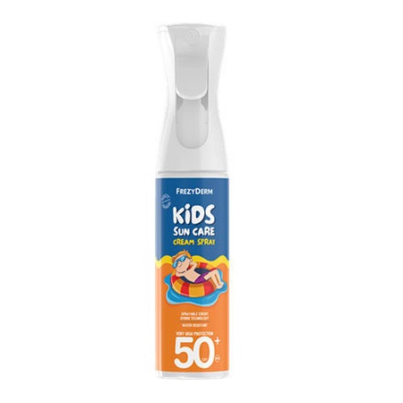 Frezyderm Kids Sun Care Spray Αδιάβροχο Παιδικό Αντηλιακό Σπρέι Πολύ Υψηλής Προστασίας Προσώπου & Σώματος SPF50+ 275ml
