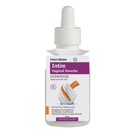 Frezyderm Intim Vaginal Douche Monodose PH 7.0 Ενδοκολπικό Καθαριστικό με Υαλουρονικό Οξύ 150ml